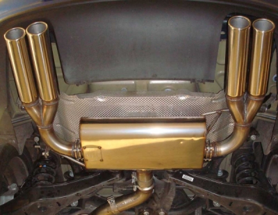 FOX Nerezový výfuk | Zadní tlumič - Volkswagen EOS (1F), 2.0 TFSi, 2006-0, VW190075-130