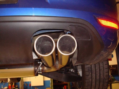 FOX Nerezový výfuk | Zadní tlumič - Volkswagen EOS (1F), 2.0 TFSi, 2006-0, VW190075-130