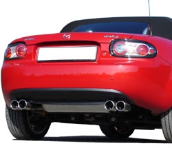 FOX Nerezový výfuk | Zadní tlumič - Mazda MX-5 (NC), 2.0, 2005-2015, MA082005-068