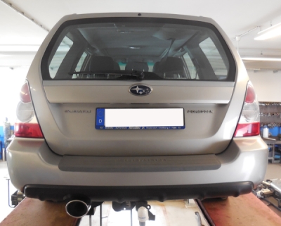 FOX Nerezový výfuk | Zadní tlumič - Subaru Forester (SG), 2.0, 2002-0, SU051001-349
