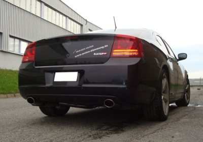 FOX Nerezový výfuk | Zadní tlumič - Dodge Charger , 5.7 V8, 2009-2010, DO020003-347