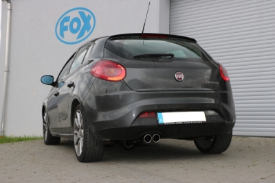 FOX Nerezový výfuk | Zadní tlumič - Fiat Bravo II (198), 1.4 T-Jet, 2007-0, FI021041-130