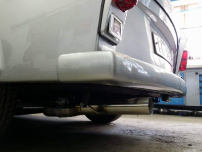 Trabant 1.1 koncový tlumič - 1x55 typ 10 výstup dozadu FOX TR010001-001H