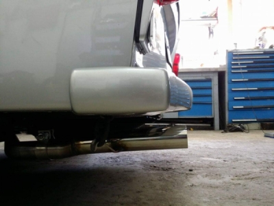 Trabant 1.1 koncový tlumič - 1x55 typ 10 výstup dozadu FOX TR010001-001H