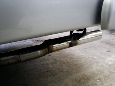 Trabant 1.1 koncový tlumič - 1x55 typ 10 výstup dozadu FOX TR010001-001H