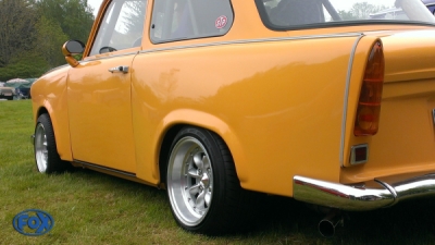 FOX Nerezový výfuk | Zadní tlumič - Trabant Tramp, 1.1, 1990-1992, TR010001-001