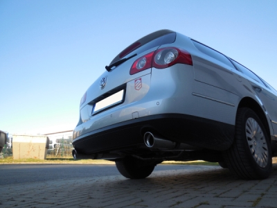 FOX Nerezový výfuk | Zadní tlumič - Volkswagen Passat 4-Motion (3C), 2.0 FSi, 2005-0, VW024073-153