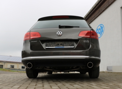 FOX Nerezový výfuk | Zadní tlumič - Volkswagen Passat (365), 2.0 TDi, 2012-0, VW024083-133