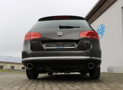 FOX Nerezový výfuk | Zadní tlumič - Volkswagen Passat (365), 2.0 TDi, 2012-0, VW024083-133