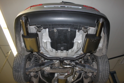 FOX Nerezový výfuk | Zadní tlumič - Volkswagen Passat 4-Motion (3C), 2.0 FSi, 2005-0, VW024073-153