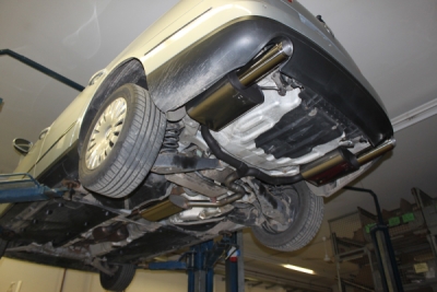 FOX Nerezový výfuk | Zadní tlumič - Volkswagen Passat 4-Motion (3C), 2.0 FSi, 2005-0, VW024073-153