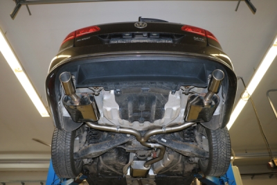 FOX Nerezový výfuk | Zadní tlumič - Volkswagen Passat (365), 2.0 TDi, 2012-0, VW024083-133
