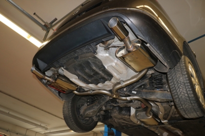 FOX Nerezový výfuk | Zadní tlumič - Volkswagen Passat (365), 2.0 TDi, 2012-0, VW024083-133