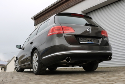 FOX Nerezový výfuk | Zadní tlumič - Volkswagen Passat (365), 2.0 TDi, 2012-0, VW024083-133