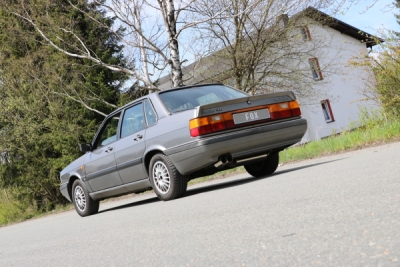 FOX Nerezový výfuk | Zadní tlumič - Audi 80/90 (B2), 2.2E, 1978-1987, AU010018-008