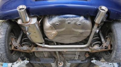 FOX Nerezový výfuk | Zadní tlumič - Opel Corsa C, 1.8, 2000-2006, OP032053-071