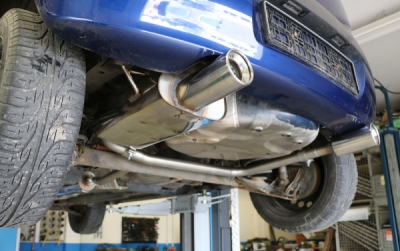 FOX Nerezový výfuk | Zadní tlumič - Opel Corsa C, 1.8, 2000-2006, OP032053-071