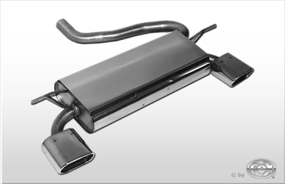 Výstupní tlumič Mini One/ Cooper R50 pravý/levý - 135x80 FOX MN020055-593