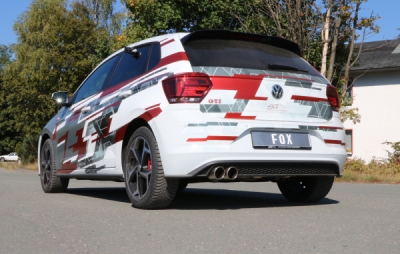 VW Polo AW1 GTI koncový tlumič - 2x90 typ 16 FOX VW045022-132