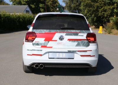 VW Polo AW1 GTI koncový tlumič - 2x90 typ 16 FOX VW045022-132