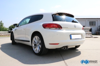 VW Scirocco III koncový tlumič - 2x76 typ 25 FOX VW033047-290