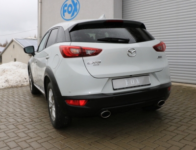 FOX Nerezový výfuk | Zadní tlumič - Mazda CX-3 (DK), 2.0, 2015-0, MA230005-347