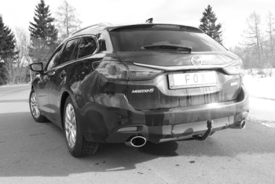 FOX Nerezový výfuk | Zadní tlumič - Mazda 6 (GJ), 2.5, 2012-0, MA192023-461