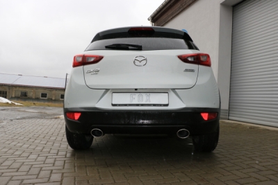 FOX Nerezový výfuk | Zadní tlumič - Mazda CX-3 (DK), 2.0, 2015-0, MA230005-347