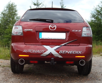 FOX Nerezový výfuk | Zadní tlumič - Mazda CX-7 (ER), 2.3 MZR, 2007-0, MA200005-075