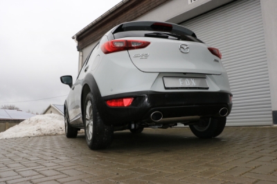 FOX Nerezový výfuk | Zadní tlumič - Mazda CX-3 (DK), 2.0, 2015-0, MA230005-347