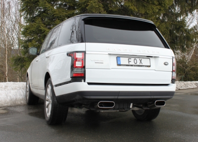 FOX Nerezový výfuk | Zadní tlumič - Land Rover Range Rover IV (MK), 5.0 V8, 2012-0, LR013003-750