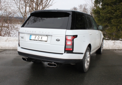 FOX Nerezový výfuk | Zadní tlumič - Land Rover Range Rover IV (MK), 3.0 TD, 2012-0, LR013043-750