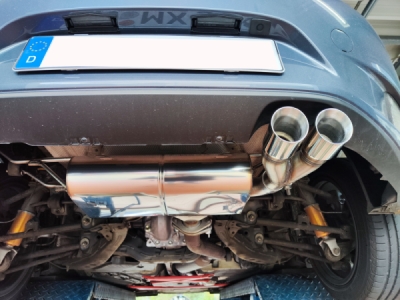 Mazda MX5 - ND Závěrečný tlumič výfuku - výstupní pravý - 2x70 Typ FOX MA083005-286