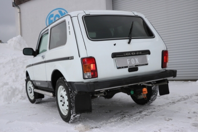Lada Niva 4x4 koncový tlumič výfuku pravý/levý - 1x45 ty FOX LA010013-001