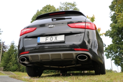 Optima Sportswagon JF koncový tlumič výfuku pravý/levý - 160x9 FOX KI171003-467