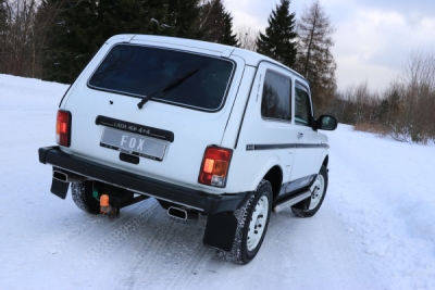 Lada Niva 4x4 koncový tlumič výfuku pravý/levý - 145x65 FOX LA010013-671