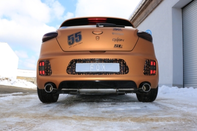 FOX Nerezový výfuk | Zadní tlumič - Kia Pro Cee´d (JD), 1.6 GT, 2013-0, KI160033-053