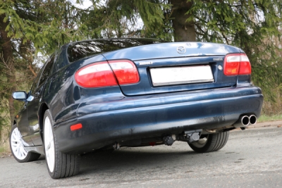 FOX Nerezový výfuk | Zadní tlumič - Mazda Xedos 6 (CA), 2.0 16V, 1992-1999, MA051002-128
