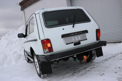 Lada Niva 4x4 koncový tlumič výfuku vlevo - 1x45 typ 10 FOX LA010001-001