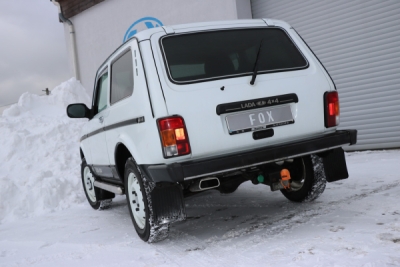 Lada Niva 4x4 koncový tlumič výfuku vlevo - 145x65 typ 5 FOX LA010001-671