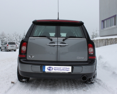 FOX Nerezový výfuk | Zadní tlumič - Mini Clubman (R55), Cooper D, 2007-2014, MN021011-293
