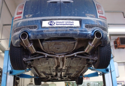 FOX Nerezový výfuk | Zadní tlumič - Mini Clubman (R55), Cooper S, 2007-2014, MN021023-153