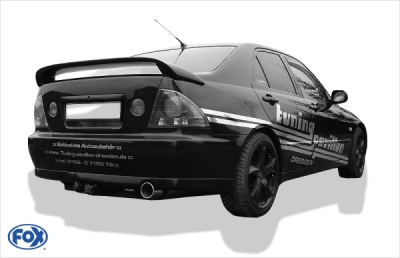 FOX Nerezový výfuk | Zadní tlumič - Lexus IS (XE10), 200, 1999-2005, LE010001-071