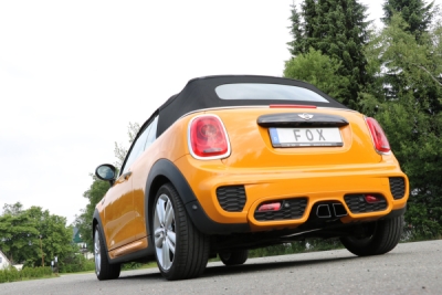 Mini Cooper S - F56 & F57 výstupní střed tlumiče - 2x95x FOX MN022002-802S