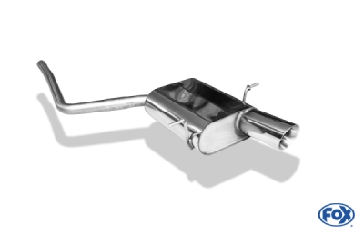 Mini One R57 - Cabrio Závěrečný tlumič - 1x90 typ 25 FOX MN021041-291