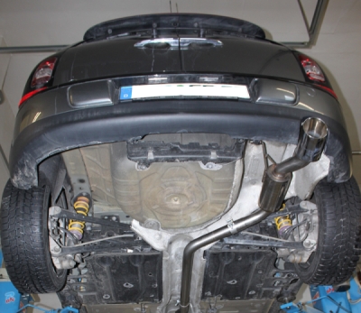 FOX Nerezový výfuk | Zadní tlumič - Mini Clubman (R55), Cooper D, 2007-2014, MN021011-293