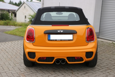 Mini Cooper S - F56 & F57 výstupní střed tlumiče - 2x100 FOX MN022002-294