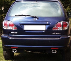 FOX Nerezový výfuk | Zadní tlumič - Lexus RX (XU10), 300, 2000-2003, LE050051-367