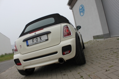 Mini One R57 - Cabrio Závěrečný tlumič - 1x100 typ 25 FOX MN021041-293