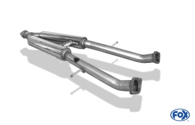 FOX Nerezový výfuk | Přední tlumič - Lexus SC (Z40), 430, 2001-2010, LE040010-VSD